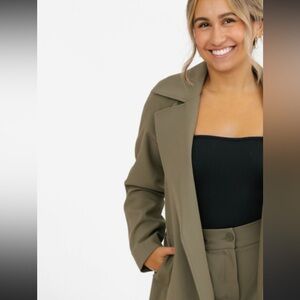 Bnwt Smash + Tess Harper blazer in Sage green